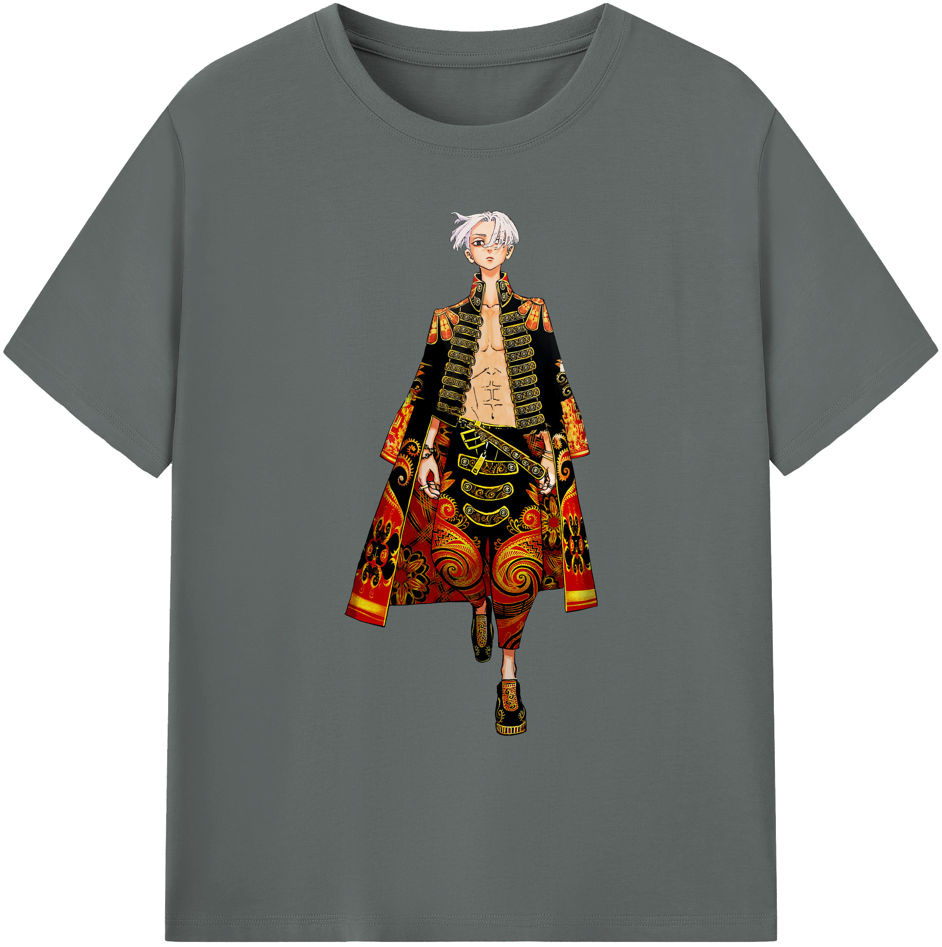 （画像用） 東京リベンジャーズ Tokyo Revengers 綿100％ メンズ半袖Tシャツ｜肌触りやわらか＆通気性
